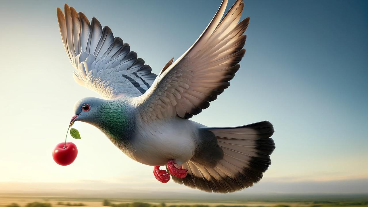 Ini Paket Pertama yang Dikirimkan Burung Merpati