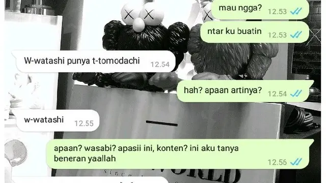 6 Chat Lucu Bareng Teman Wibu, Ujungnya Bikin Elus Dada
