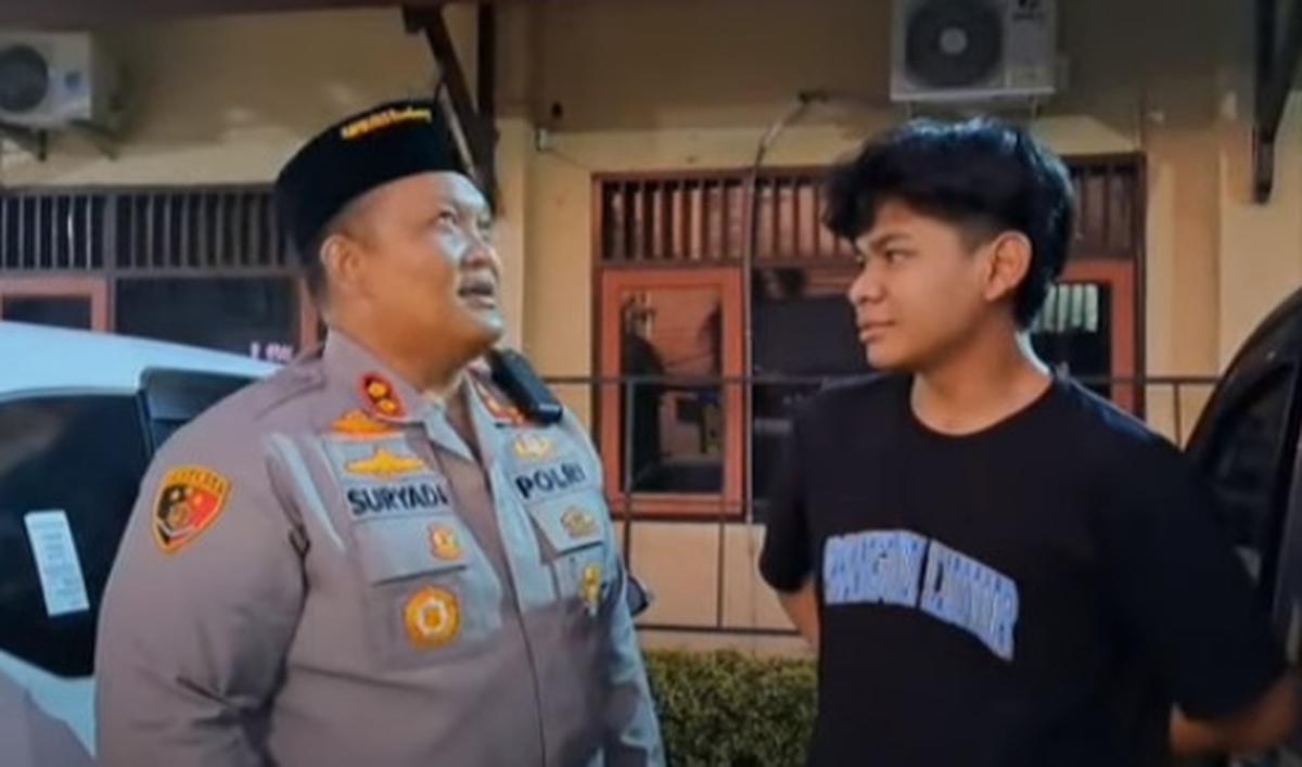 Isinya soal cita-cita. David diminta untuk tak mudah berputus asa dan tetap bercita-cita setinggi langit.&nbsp;