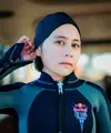 Tak hanya membagikan pengalaman seru di balik layar kompetisi olahraga ekstrem tersebut, penampilan Prilly juga sukses menuai pujian. [@prillylatuconsina96].