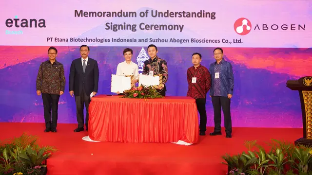 Etana Jalin Kesepakatan Kerja Sama dengan Tiga Perusahaan Biofarmasi Global