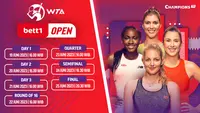 Jadwal Live Streaming WTA 500: Bett1 Open 2023 di Vido Pekan Ini. (Sumber : dok. vidio.com)