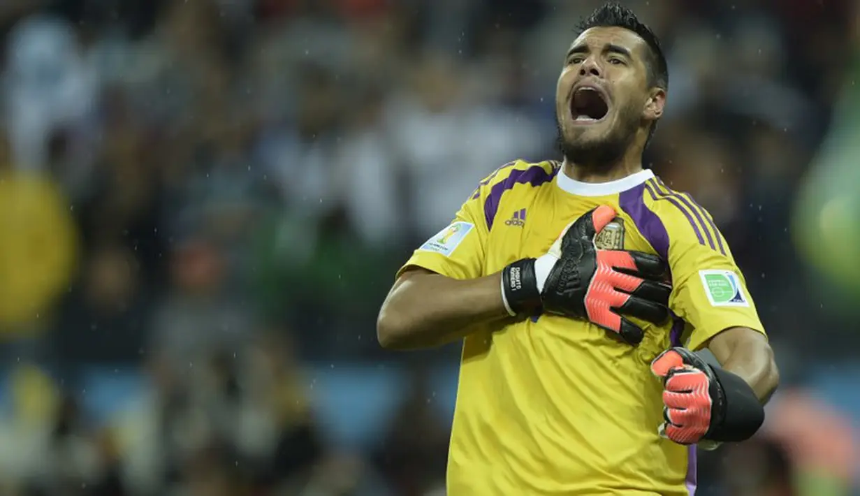 Sergio Romero (AFP PHOTO/JUAN MABROMATA)