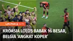 Laga terakhir penyisihan Grup F antara Kroasia dan Belgia berakhir imbang. Kroasia lolos, sedangkan Belgia "angkat koper" dari Qatar.