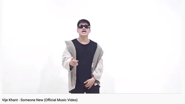 Cuplikan video klip "Someone New" dari Vije Khant. (Foto: Dok. YouTube Frequency Indonesian Music)