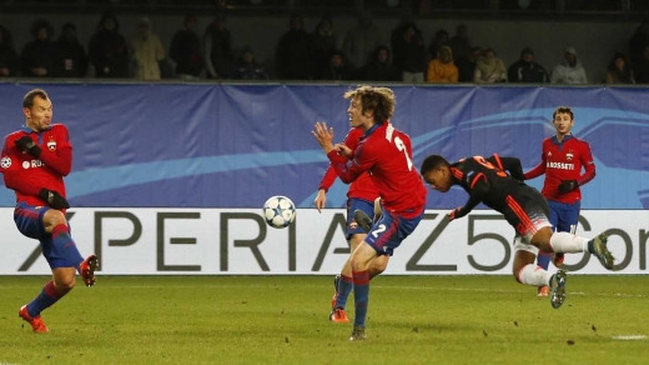 CSKA Moscow tahan imbang Manchester United 1-1