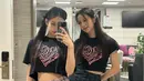 <p>Jennie juga mengunggah foto dengan kaos dan rok mini. Ini merupakan kostum dalam encore konser Born Pink 2023. (Foto: Instagram/ jennierubyjane)</p>