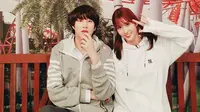 Heechul dan Momo (Sumber: Instagram/kimheenim)