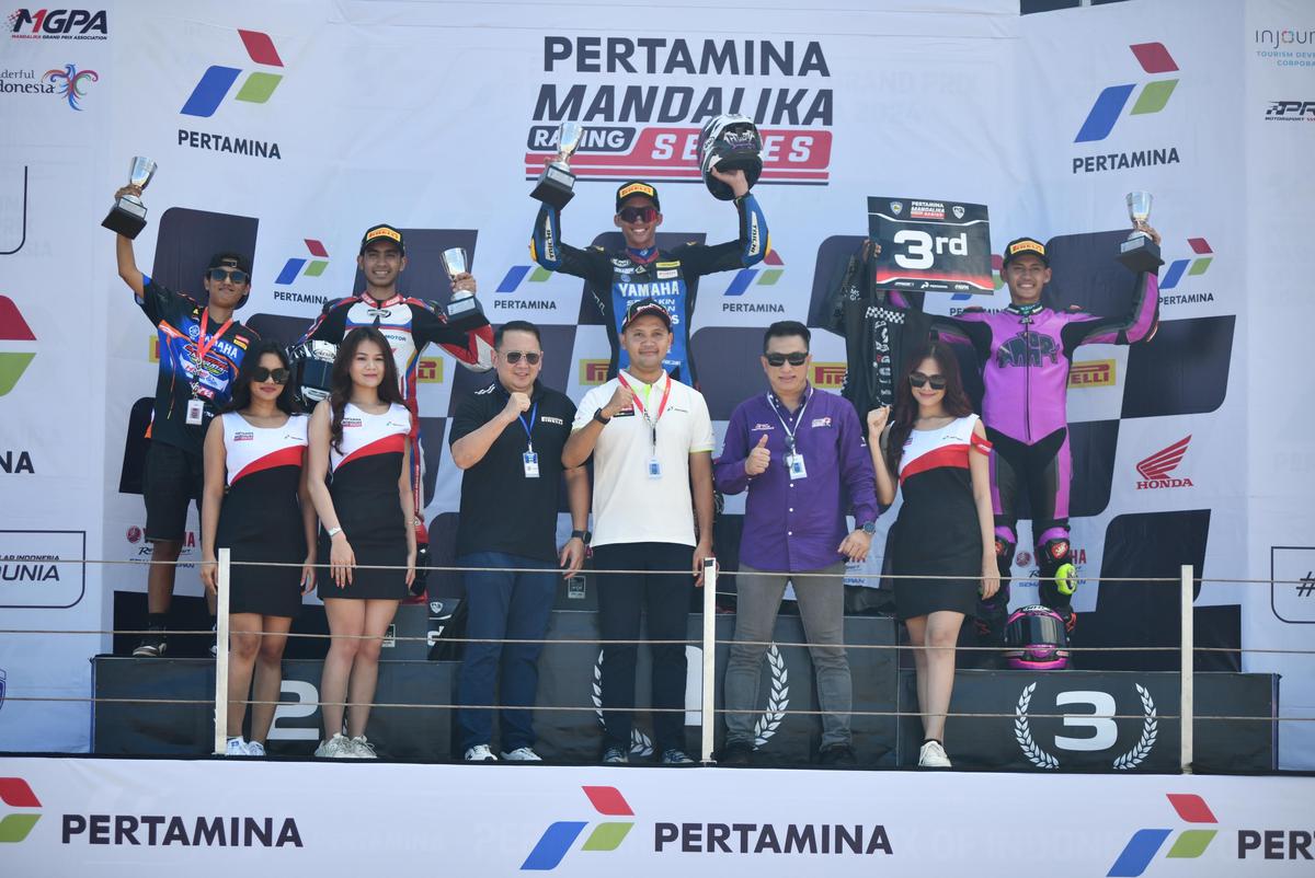 Para Juara Pertamina Mandalika Racing Series 2025 Putaran Pertama