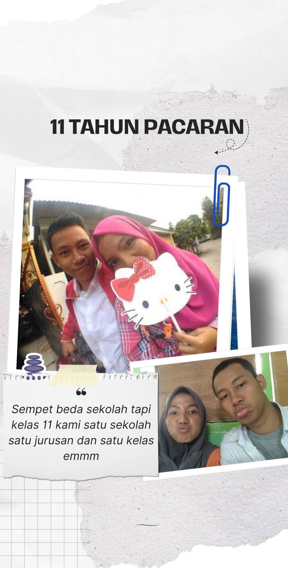 Berawal dari SMP, Wanita yang Bagikan Perjalanan Cintanya yang Sudah 11 Tahun Ini Curi Perhatian