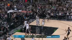 Berita video game recap NBA 2017-2018 antara San Antonio Spurs melawan Golden State Warriors dengan skor 103-90.