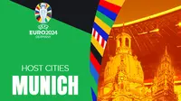 Piala Eropa 2024 - Ilustrasi kota Munich sebagai venue Euro 2024 (Bola.com/Adreanus Titus)