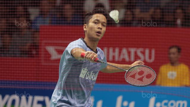 Anthony Ginting, Daihatsu Indonesia Master 2018, Bola.com