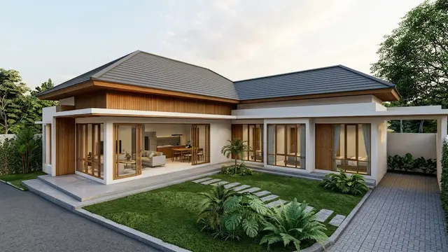 Desain Tata Letak L-Shape