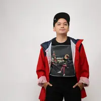 Calvin Jeremy  Media Visit film KKN, 2 Maret 2020. (Adrian Putra/Fimela.com)