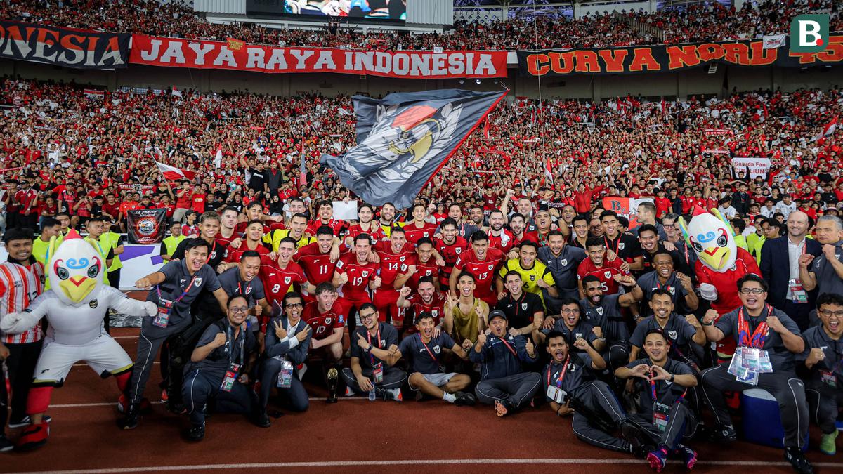 Kemanangan Timnas atas Bahrain Jadi THR untuk Masyarakat Indonesia
