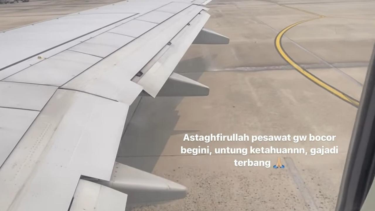 Detik-detik Menegangkan Penyanyi Kunto Aji saat bahan Bakar Pesawat yang Ditumpanginya Bocor