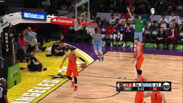 Berita video game recap NBA All Star 2018 Mtn Dew Kickstart Rising Stars