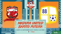 Shopee Liga 1 - Madura United Vs Barito Putera (Bola.com/Adreanus Titus)