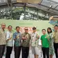 Acara peluncuran produk baru Ichitan Thai Milk Green Tea di kawasan Sudirman, Jakarta Selatan, Jumat (14/02/2020). (dok. Liputan6.com/Tri Ayu Lutfiani)