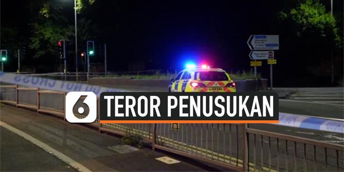 VIDEO: Teror Penusukan di Taman Reading Inggris, Tiga Tewas