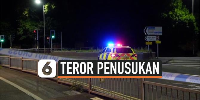 VIDEO: Teror Penusukan di Taman Reading Inggris, Tiga Tewas