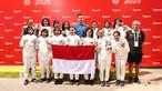 Tim Polo Putri Indonesia berhasil meraih kemenangan 26-16 atas Malaysia pada laga perebutan medali perunggu SEA Games 2025 di Thammsat University Rangsit Campus, Pathum Thani, Jumat (19/12/2025). (dok. PB Akuatik)