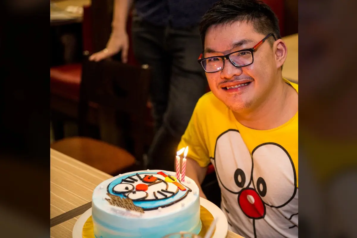 Daniel Cheng, seorang pria yang mengidap Cerebral Palsy