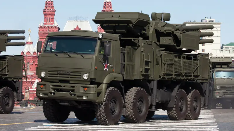 Sistem Pantsir-S milik Rusia (AP)