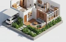 10 Model Denah Rumah Tipe 36 Minimalis dengan Carport dan Taman