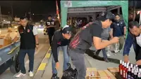 Modus Baru Peredaran Miras di Sukabumi, Dijual Keliling Pakai Pikap
