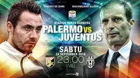  Palermo vs Juventus (Liputan6.com/Abdillah)