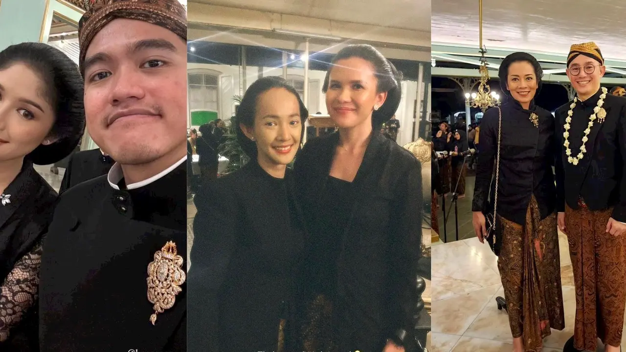6 Beda Gaya Erina Gudono, Michelle Joan, dan Dee Lestari Pakai Kebaya Hitam Bersanggul Jawa saat Ikuti Kirab 1 Suro di Mangkunegaran Solo
