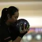 Atlet bowling Indonesia, Nadia Pramanik. (Liputan6.com/Gempur M Surya)