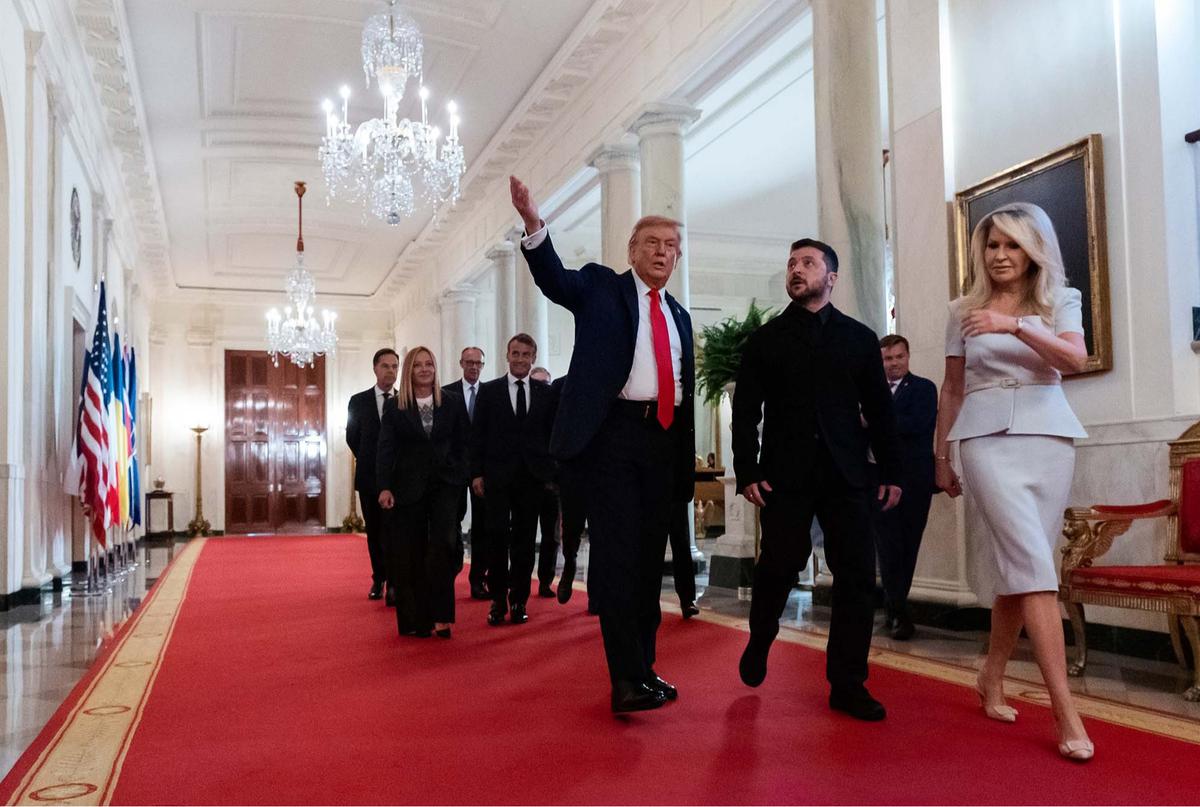 FOTO: Zelensky Bertemu Trump di Gedung Putih, Siap Tatap Muka dengan Putin Demi Akhiri Perang