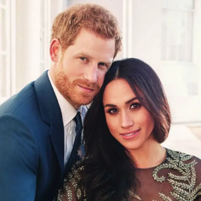 Foto pertunangan Pangeran Harry dan Meghan Markle (AP)