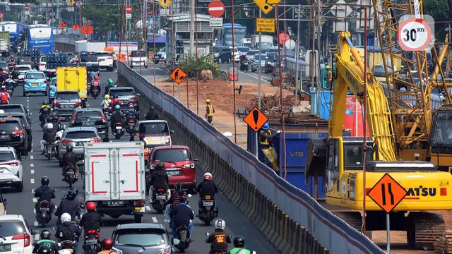 Proyek LRT Jakarta Velodrome -Manggarai