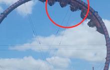 Gara-gara Ada Retakan, Rollercoaster Berisi 8 Penumpang Terjebak dalam Posisi Terbalik