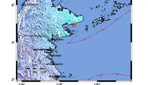Gempa Magnitudo 5,3 Guncang Tarakan Kaltara