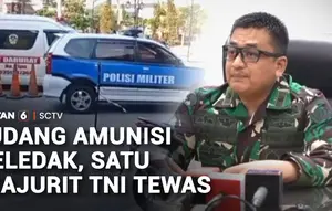 Gudang Amunisi Meledak, Satu Anggota TNI Meninggal