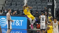 Hasil NBA: Lakers Susah Payah Kalahkan Spurs