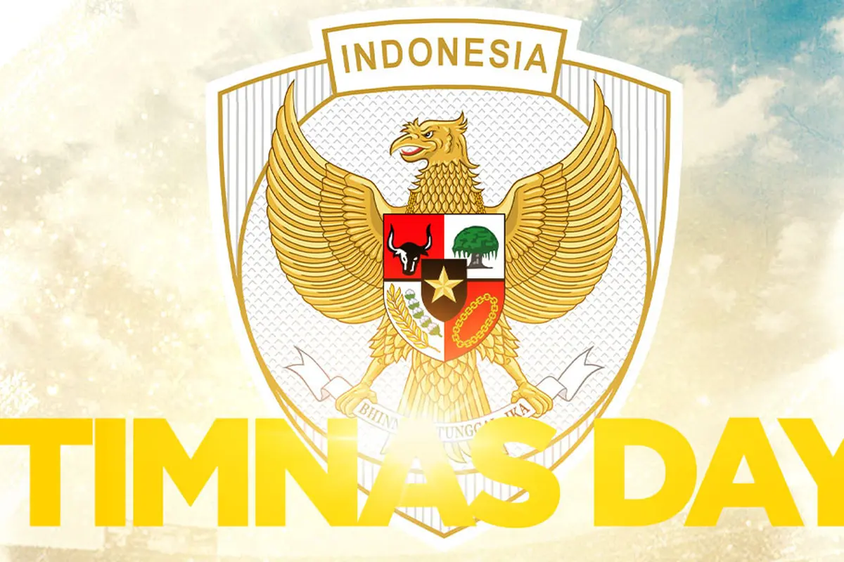 Timnas Indonesia - Ilustrasi Logo Timnas Indonesia dan Timnas Day