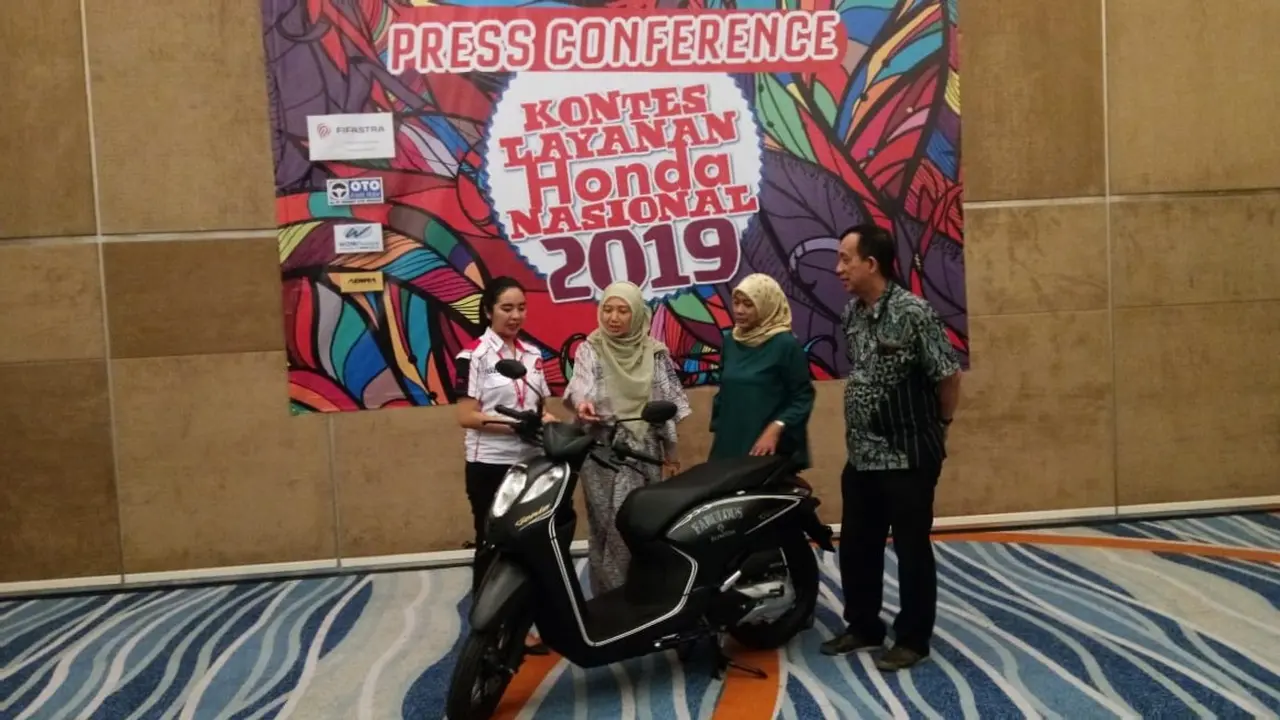 PT Astra Honda Motor (AHM) secara resmi menggelar Kontes Layanan Honda Nasional (KLHN) 2019