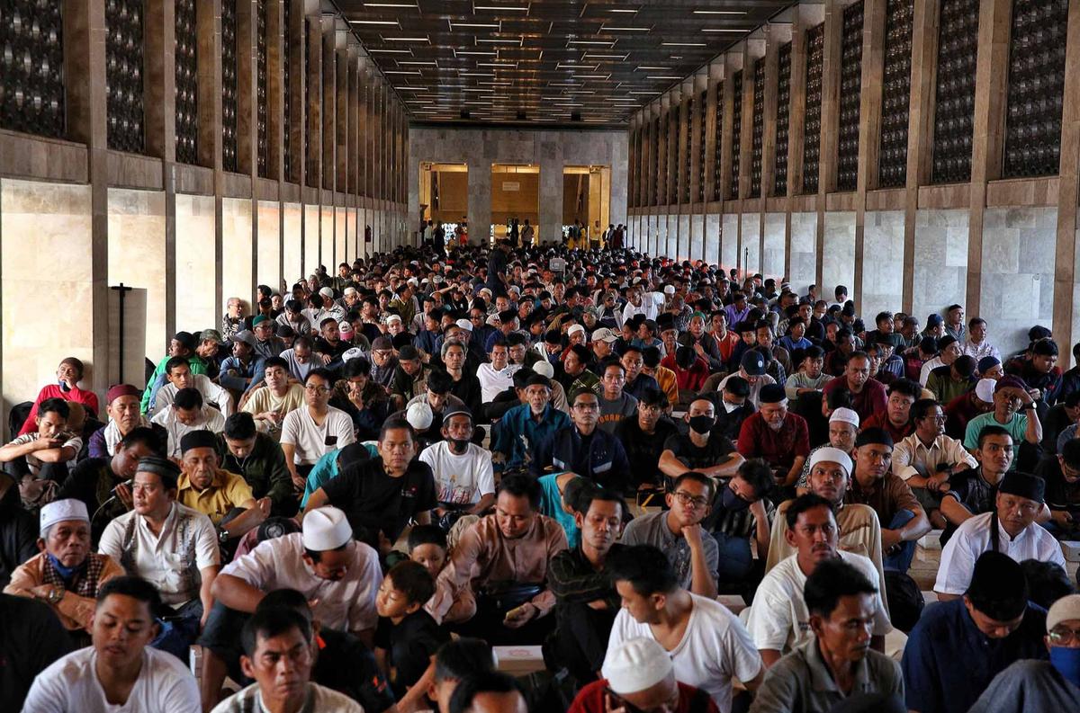 FOTO: Berbuka Puasa Bersama Di Mesijid Istiqlal