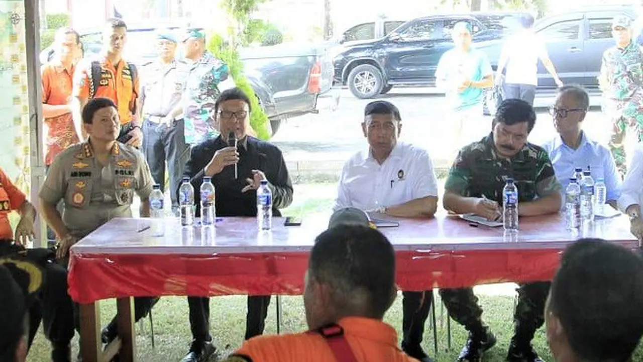 Penjelasan Mendagri Tentang Berita Penjarahan di Bandara Palu