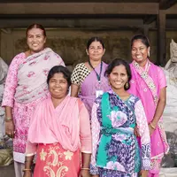 Sampah plastik daur ulang yang ramah lingkungan. (Foto: Dok. The Body Shop)