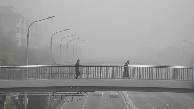 Polusi berat melanda ibu kota China