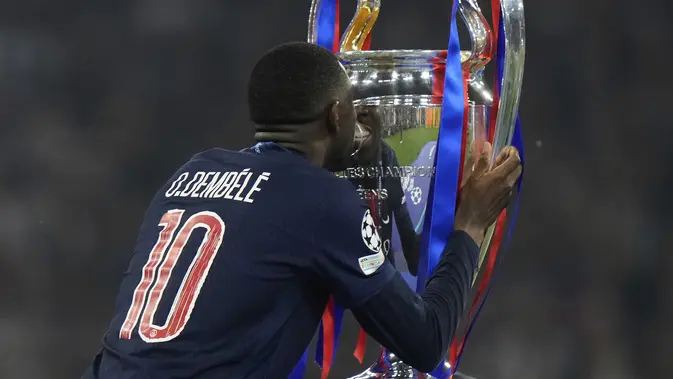 Ousmane Dembele Dinobatkan sebagai Pemain Terbaik Liga Champions 2024/2025