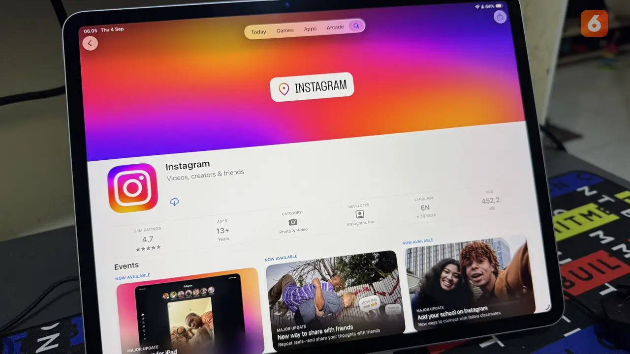 Instagram versi iPad
