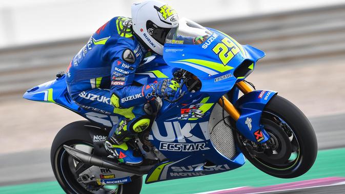 Motogp Iannone Puas Dengan Kerja Keras Suzuki Bola Liputan6 Com